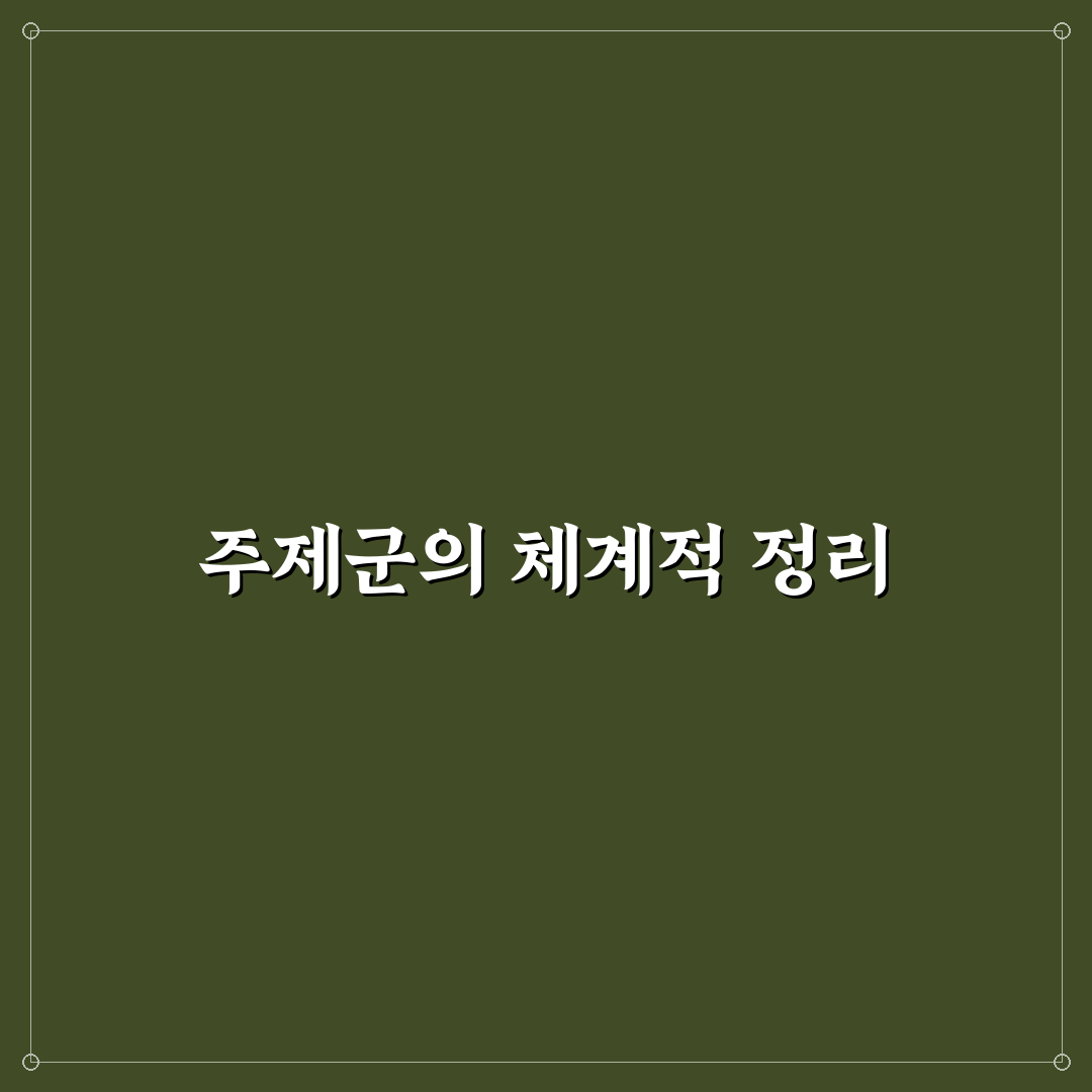 블로그 주제군을 쉽게 묶는 체계적인 방법: 5가지 체크포인트