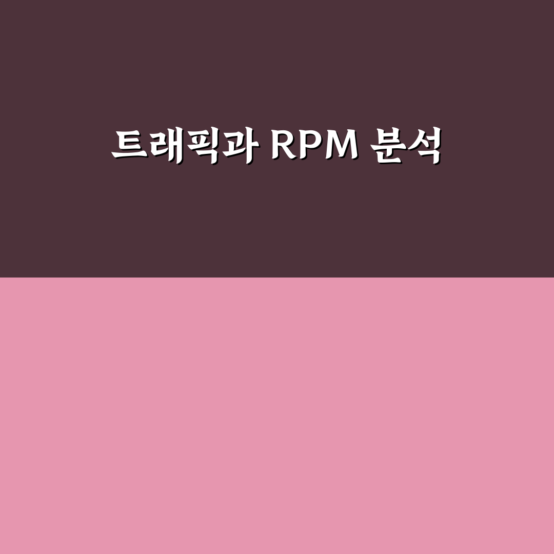 트래픽은 많은데 RPM 낮을 때 체크포인트 5가지 분석