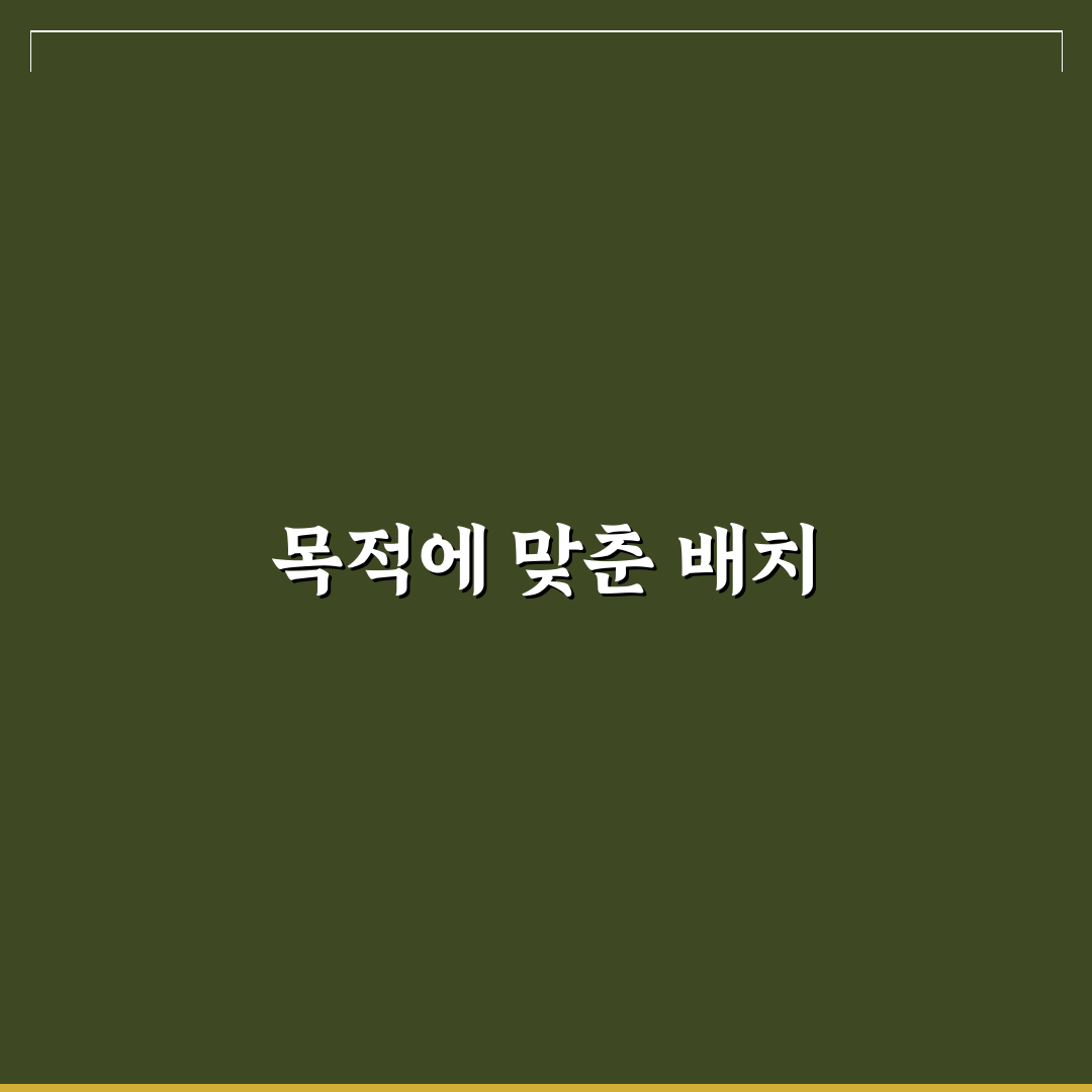 운영 목적에 맞춘 콘텐츠 배치 전략: 5가지 체크포인트 분석