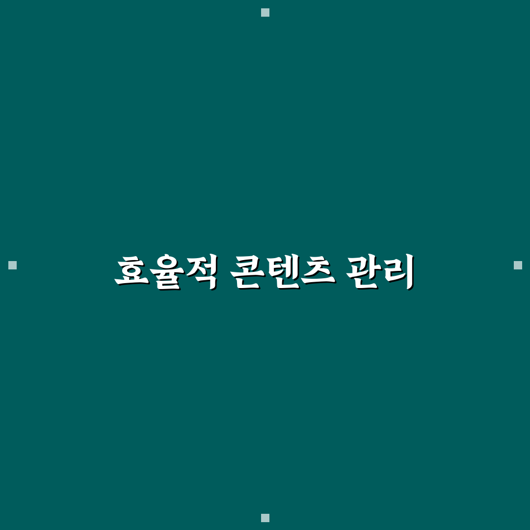 포스팅 겹침 방지를 위한 5가지 체크포인트와 효율적 관리법