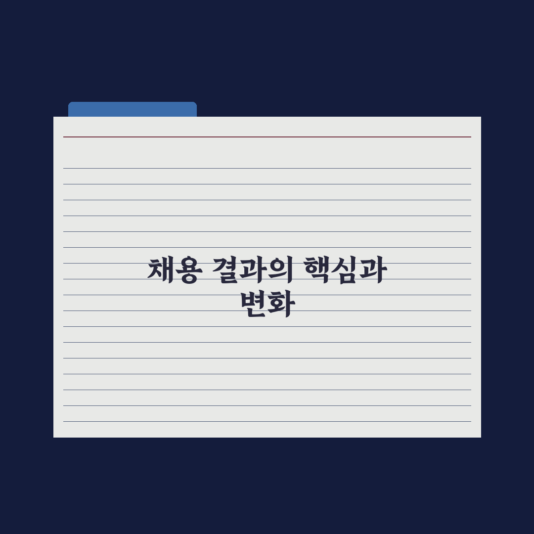 sk하이닉스 채용 결과 발표 5가지 체크포인트 분석