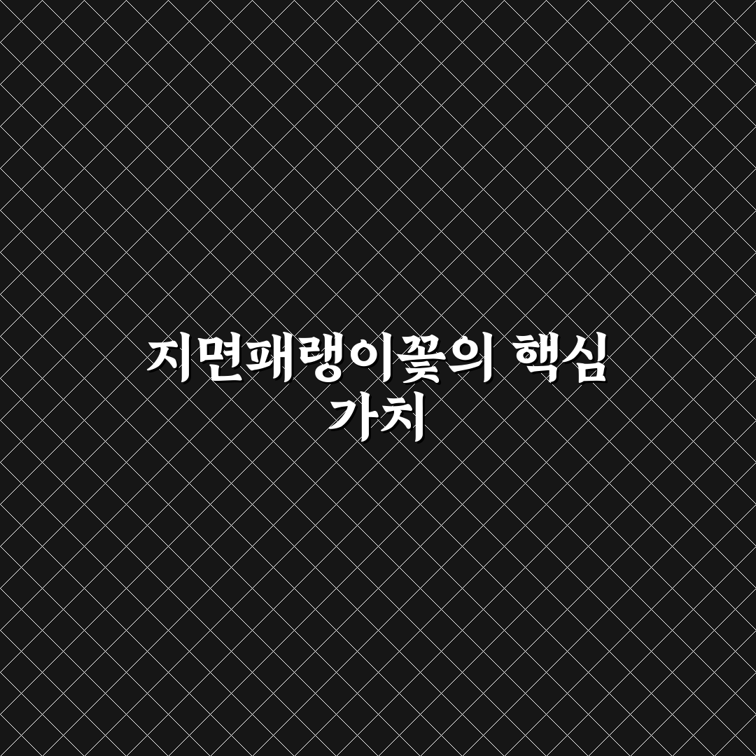 지면패랭이꽃 키우기 팁과 관리 방법 정리
