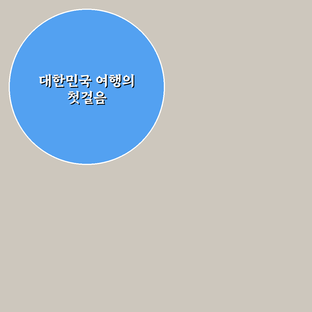 대한민국 지도 여행 방법과 꿀팁 쉽게 정리하기